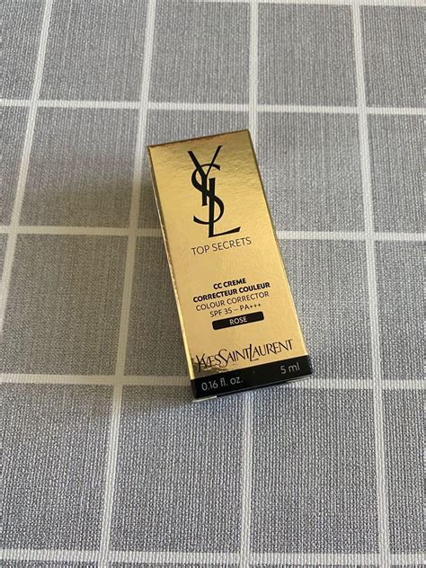 ysl cc cream 紫色|【YSL 聖羅蘭】名模肌密光燦CC霜SPF35/PA+++ .